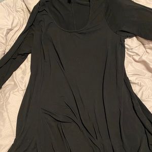 Black handkerchief dress